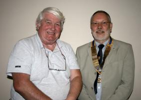 John Taylor with President Ian